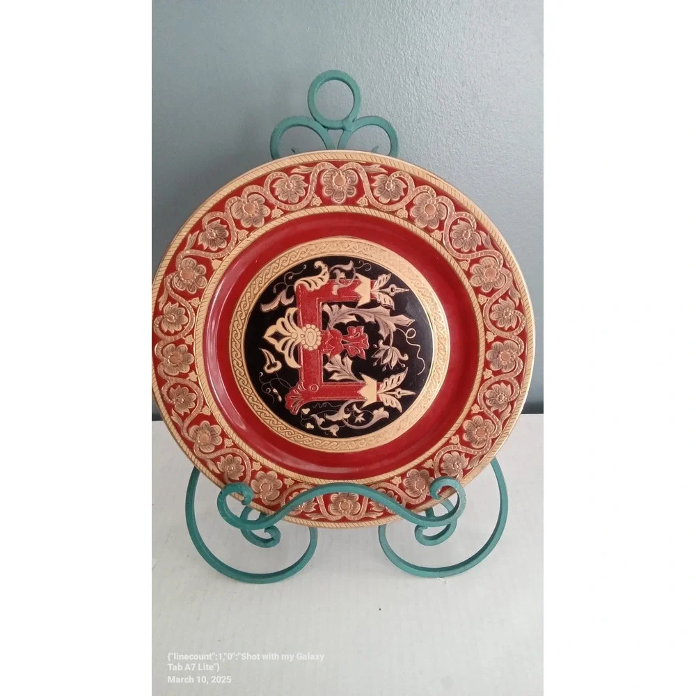Vintage‎ Winterthur By Oriental Accent Decorative Plates 4pcs